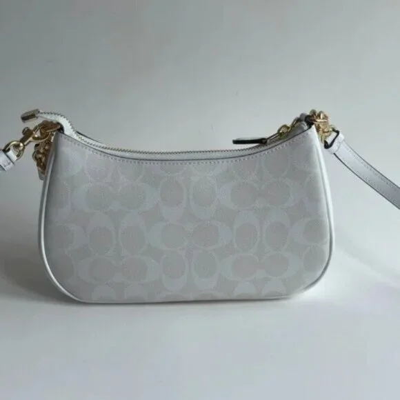 Coach Teri Shoulder Bag In Signature Canvas - Picture 2 of 6